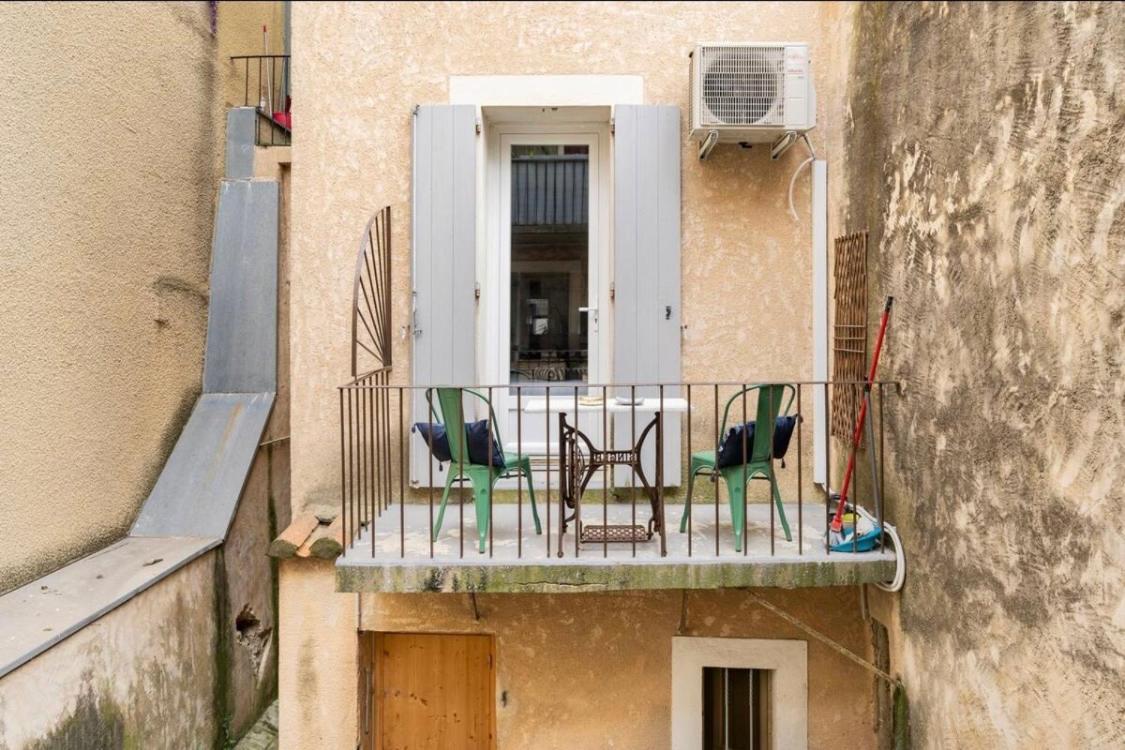 Le Bonheur -Studio Terrasse Centre-Ville - LʼIsle-sur-la-Sorgue Екстериор снимка